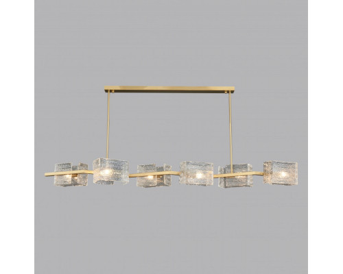 Сделать заказ Люстра на штанге iLamp 2078-6L BR| VIVID-LIGHT.RU