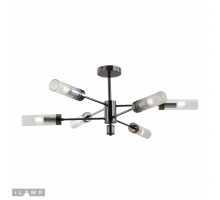 Люстра на штанге iLamp 15609-6 AN+CL