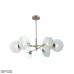 Заказать Люстра на штанге iLamp 15598-6 SN+CL| VIVID-LIGHT.RU