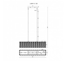 Люстра на штанге iLamp L4688-91 SGD