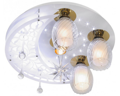 Сделать заказ Накладная люстра VELANTE 177-307-04| VIVID-LIGHT.RU