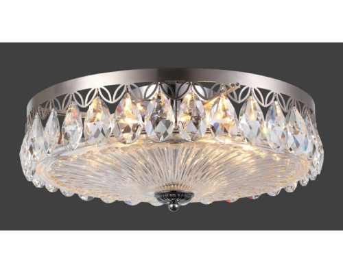 Сделать заказ Накладная люстра Crystal Lux CANARIA PL6 D480 NICKEL| VIVID-LIGHT.RU