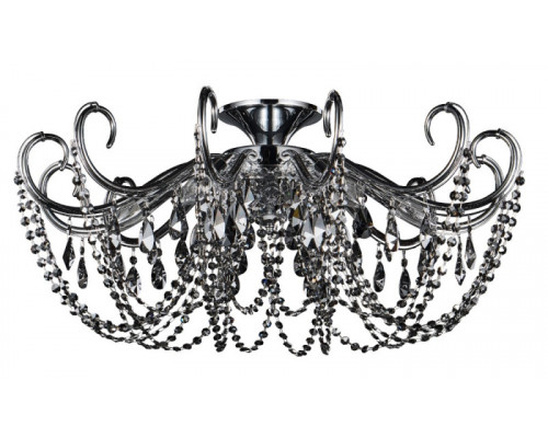 Заказать Накладная люстра Crystal Lux IMPERIA PL6 CHROME/SMOKE| VIVID-LIGHT.RU