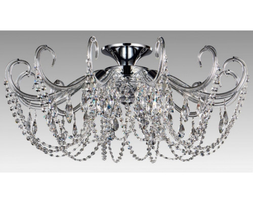 Оформить заказ Накладная люстра Crystal Lux IMPERIA PL6 CHROME/TRANSPARENTE| VIVID-LIGHT.RU