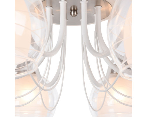 Заказать Накладная люстра Freya FR5052-CL-08-W| VIVID-LIGHT.RU