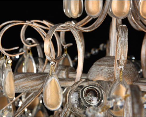 Купить Накладная люстра Freya FR2302-CL-09-WG| VIVID-LIGHT.RU