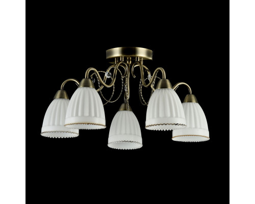 Оформить заказ Накладная люстра Freya FR2757-PL-05-BZ| VIVID-LIGHT.RU