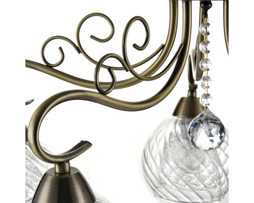 Сделать заказ Накладная люстра Freya FR2662-PL-05-BZ| VIVID-LIGHT.RU