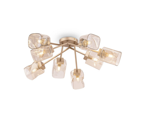 Оформить заказ Накладная люстра Freya FR5095CL-08G| VIVID-LIGHT.RU