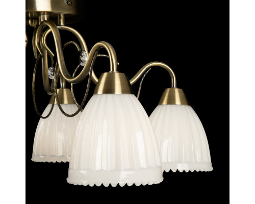 Оформить заказ Накладная люстра Freya FR2757-PL-05-BZ| VIVID-LIGHT.RU