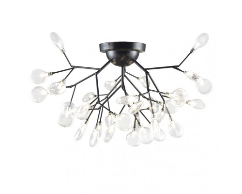 Заказать Накладная люстра Natali Kovaltseva GRACE 75126/36С BLACK| VIVID-LIGHT.RU