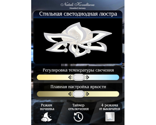 Оформить заказ Накладная люстра Natali Kovaltseva LED LAMPS 81238| VIVID-LIGHT.RU