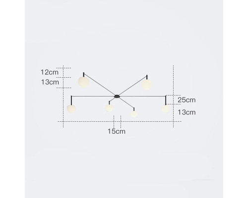 Купить Накладная люстра ImperiumLoft 213690-26| VIVID-LIGHT.RU