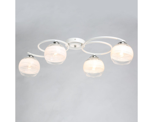 Оформить заказ Накладная люстра DeMarkt 677014004| VIVID-LIGHT.RU