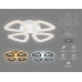 Купить Накладная люстра Ambrella Light FA4482| VIVID-LIGHT.RU