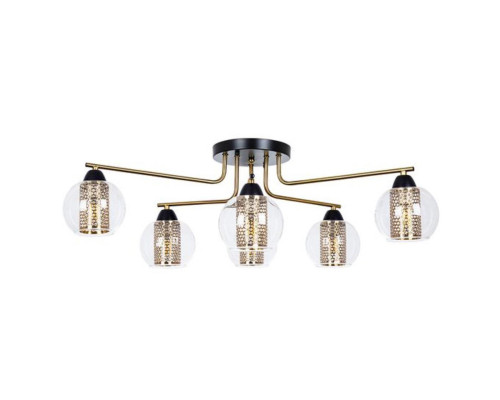Заказать Накладная люстра ARTE Lamp A7045PL-6BK| VIVID-LIGHT.RU