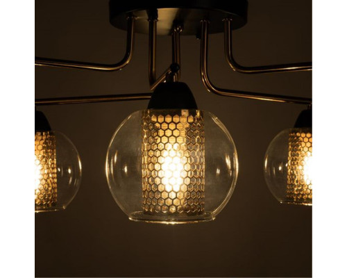 Заказать Накладная люстра ARTE Lamp A7045PL-6BK| VIVID-LIGHT.RU