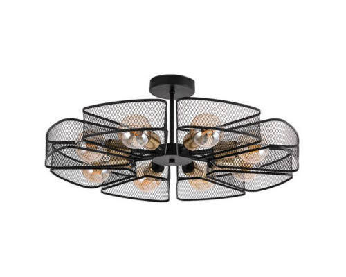 Заказать Накладная люстра ARTE Lamp A7044PL-8BK| VIVID-LIGHT.RU