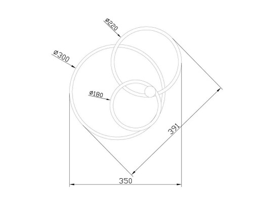 Заказать Накладная люстра Escada 10213/2LED BL White| VIVID-LIGHT.RU