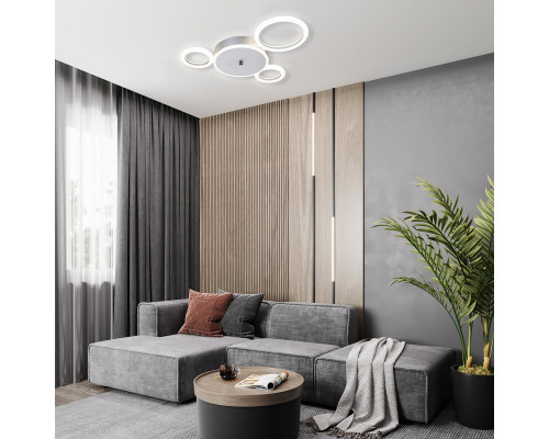 Заказать Накладная люстра Escada 10268/4LED Silver| VIVID-LIGHT.RU