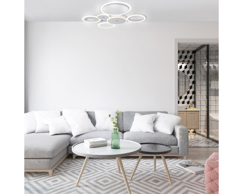 Сделать заказ Накладная люстра Escada 10268/6LED White| VIVID-LIGHT.RU