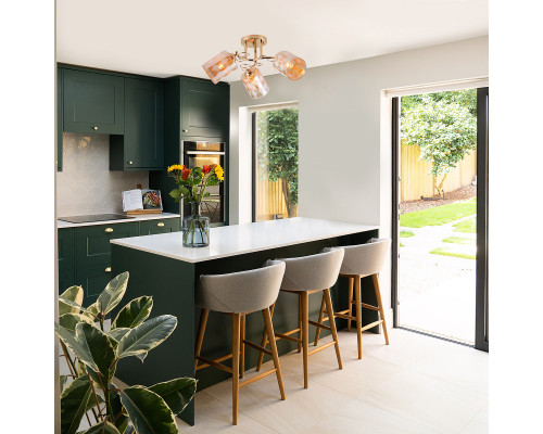 Оформить заказ Накладная люстра Escada 1107/3PL| VIVID-LIGHT.RU