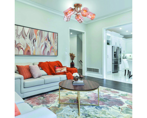 Сделать заказ Накладная люстра Escada 1107/5PL| VIVID-LIGHT.RU