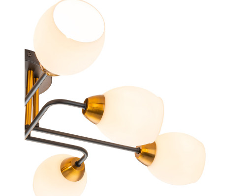 Сделать заказ Накладная люстра Escada 1132/8P Black| VIVID-LIGHT.RU