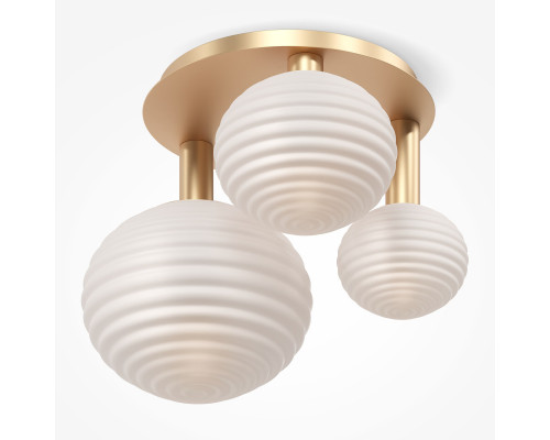 Заказать Накладная люстра Maytoni MOD268CL-03G| VIVID-LIGHT.RU