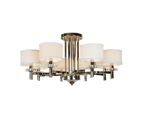 Сделать заказ Накладная люстра iLamp 88396/8 CR| VIVID-LIGHT.RU