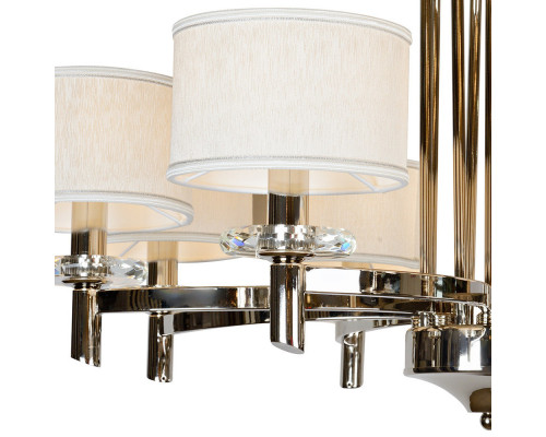 Сделать заказ Накладная люстра iLamp 88396/8 CR| VIVID-LIGHT.RU