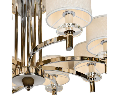 Сделать заказ Накладная люстра iLamp 88396/8 CR| VIVID-LIGHT.RU