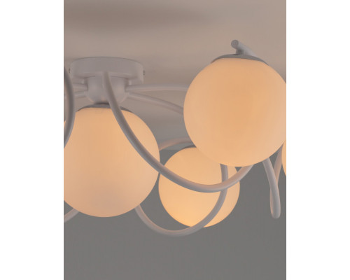 Купить Накладная люстра Moderli Moderli V1150-5C Circle 5*E27*60W потолочная| VIVID-LIGHT.RU