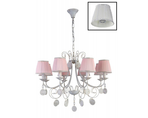 Купить Подвесная люстра Crystal Lux EMILIA SP8| VIVID-LIGHT.RU