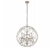 Подвесная люстра Crystal Lux ARIA SP5 SILVER