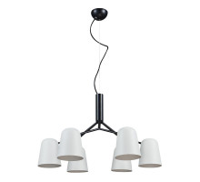 Подвесная люстра Crystal Lux ENRIQUE SP6 BLACK/WHITE