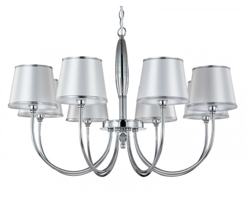 Оформить заказ Подвесная люстра Crystal Lux FAVOR SP8 CHROME| VIVID-LIGHT.RU
