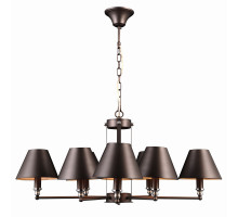 Подвесная люстра Natali Kovaltseva Marquis 81000-8C GRAY BRASS