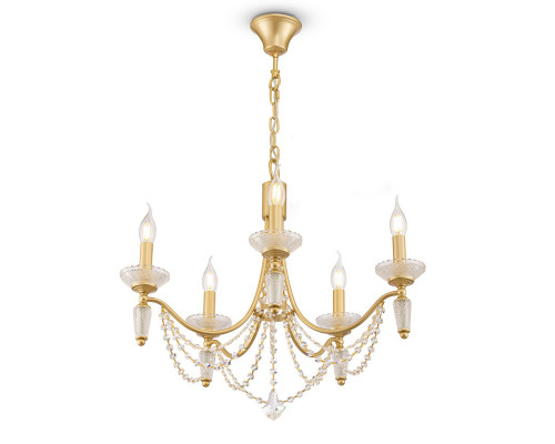 Оформить заказ Подвесная люстра Freya FR2009PL-05G| VIVID-LIGHT.RU