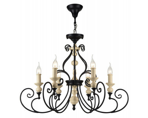 Оформить заказ Подвесная люстра Maytoni H631-PL-06-B| VIVID-LIGHT.RU