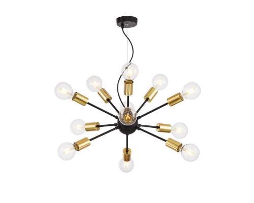 Заказать Подвесная люстра Maytoni T546PL-12B| VIVID-LIGHT.RU