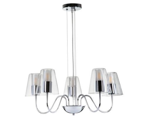 Оформить заказ Подвесная люстра Freya FR5017PL-05CH| VIVID-LIGHT.RU