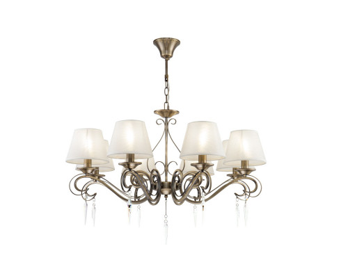 Купить Подвесная люстра Freya FR2017PL-08BZ| VIVID-LIGHT.RU