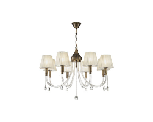 Оформить заказ Подвесная люстра Freya FR2010PL-08BZ| VIVID-LIGHT.RU