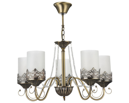 Заказать Подвесная люстра Freya FR2563-PL-05-BZ| VIVID-LIGHT.RU