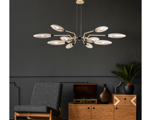 Купить Подвесная люстра Maytoni MOD012CL-12G| VIVID-LIGHT.RU