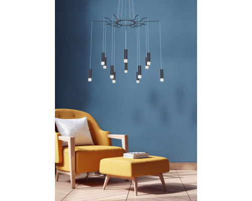 Купить Подвесная люстра Maytoni MOD035PL-12B| VIVID-LIGHT.RU