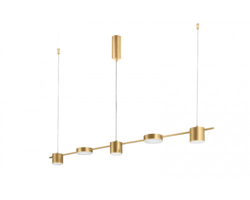 Сделать заказ Подвесная люстра Crystal Lux TRISTAN SP5 L1200 GOLD| VIVID-LIGHT.RU