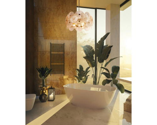 Оформить заказ Подвесная люстра Maytoni MOD007PL-08G| VIVID-LIGHT.RU