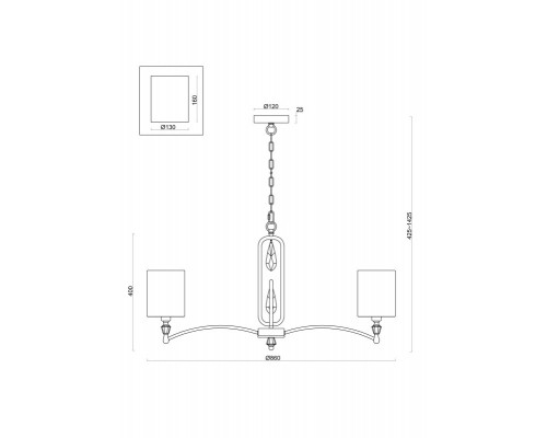 Заказать Подвесная люстра Freya FR1007PL-08N| VIVID-LIGHT.RU